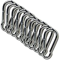 Los mejores  - C.P. Sports Mosquetón 8 mm 10 Unidades-5 Pares mosquetón – Gancho